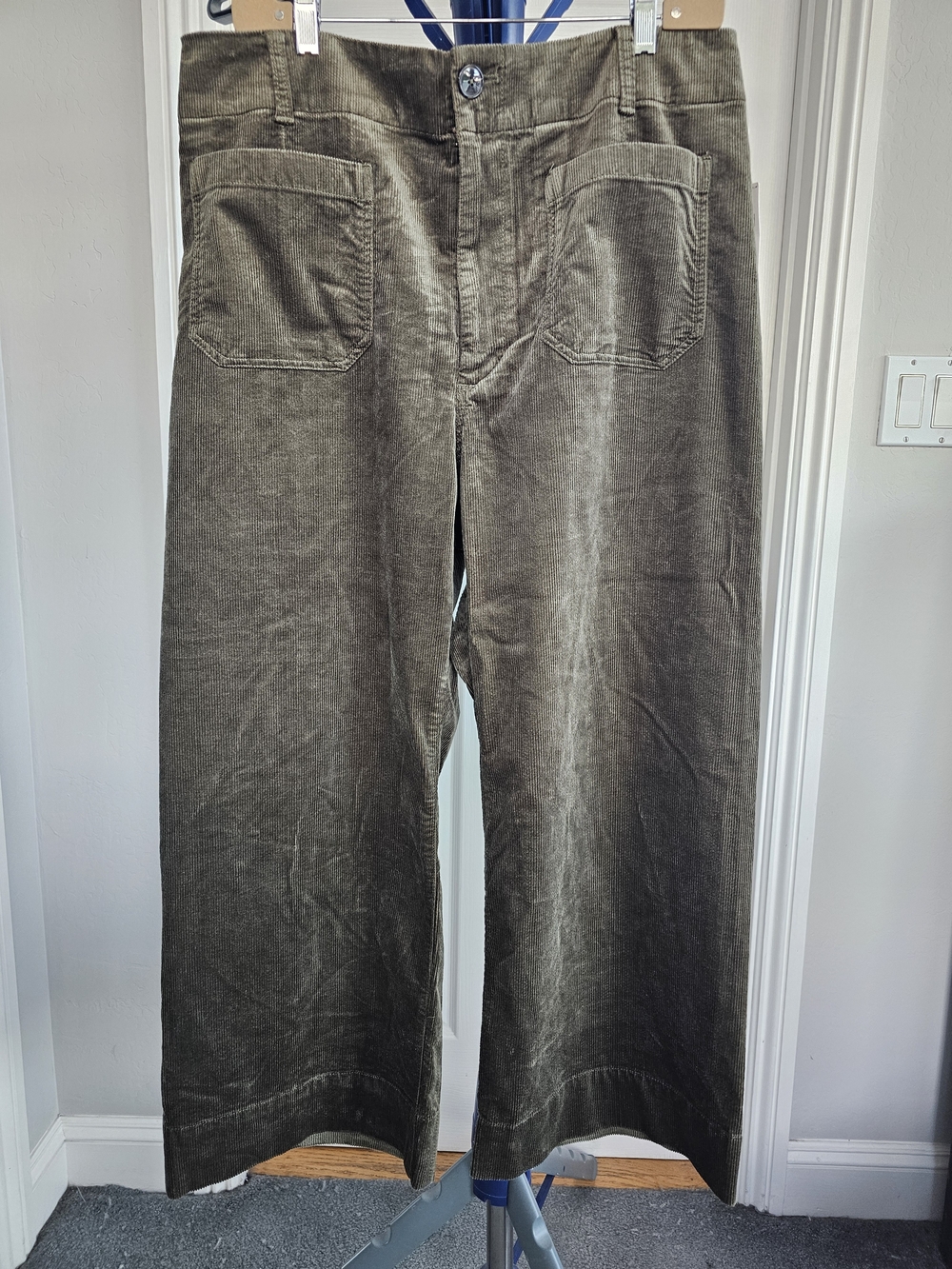 NWT Anthropologie Colette High-Rise Wide Leg Cords